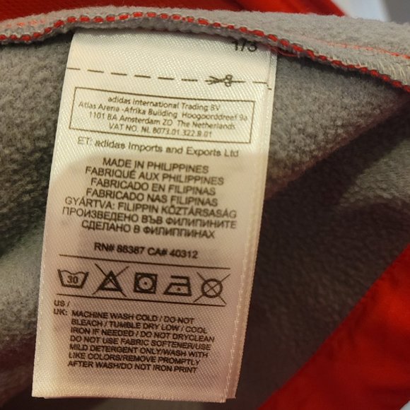 NWT Adidas Canada Olympic Softshell Jacket - Picture 9 of 13